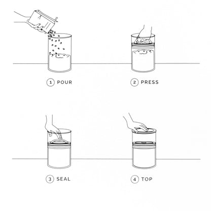 Medium Airscape® Vacuum Canister
